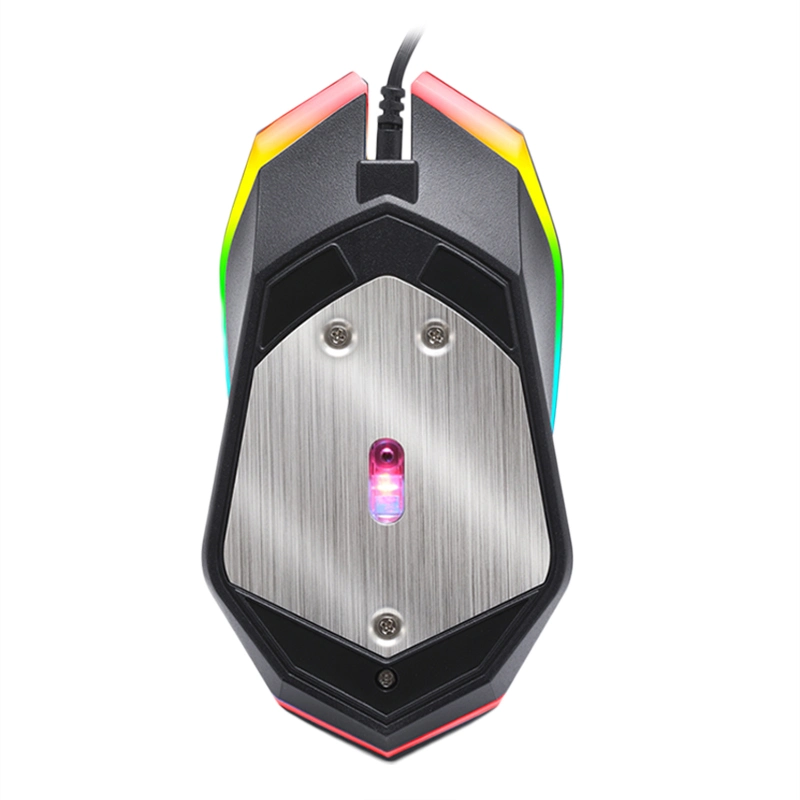 New Products OEM 4 Cores 200W Times Button Life Metal Base Symmetrical Wings Mouse