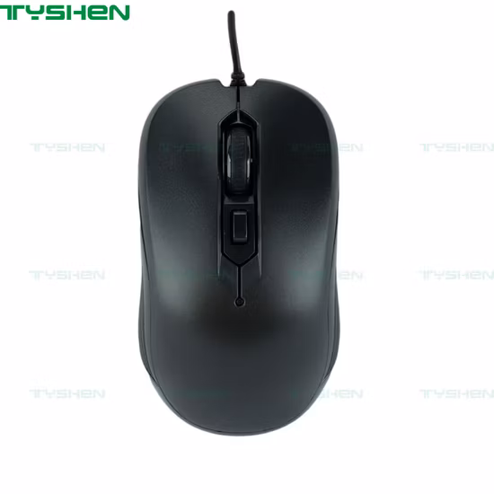 New Products OEM 4 Cores 200W Times Button Life Metal Base Symmetrical Wings Mouse
