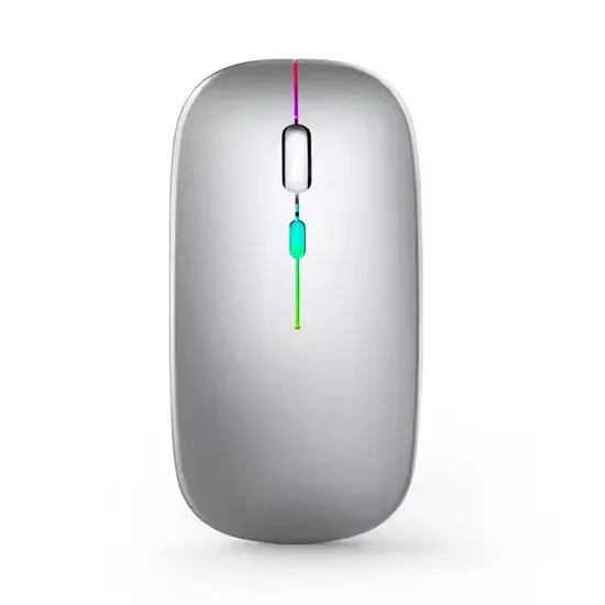Inphic Slim Silent Click and Rechargeable Wireless Bluetooth Mouse for PC